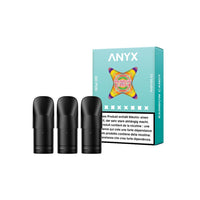 ANYX GO Pod - Rainbow Candy produces a remarkably full-flavored draw with every inhalation!  Looking for the taste of a rainbow? This blend of strawberry, grape, lemon, green apple, and orange is sure to dazzle the senses!  Compatible with the ANYX Pro and ANYX Go device, this product is crafted with organic cotton and a unique manufacturing process for superior vapour delivery and exceptional satisfaction.  Content: 3 ANYX GO Pods (2ml) per package